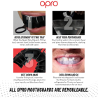 Протектор за уста ЗА ДЕЦА - OPRO GEN5 Junior Bronze Level Mouthguard - Red